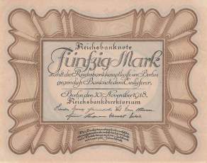 50 Mark 1918 ro.57a E